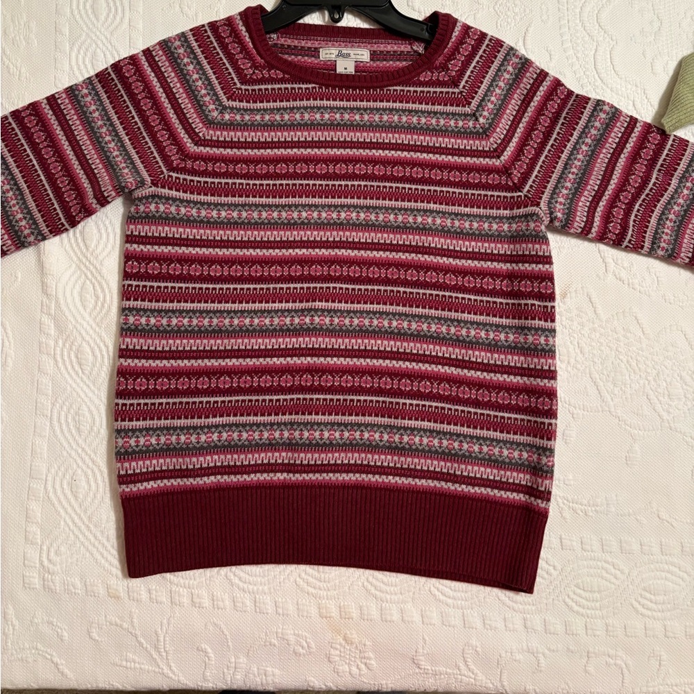Vintage Bass Fair Isle Sweater